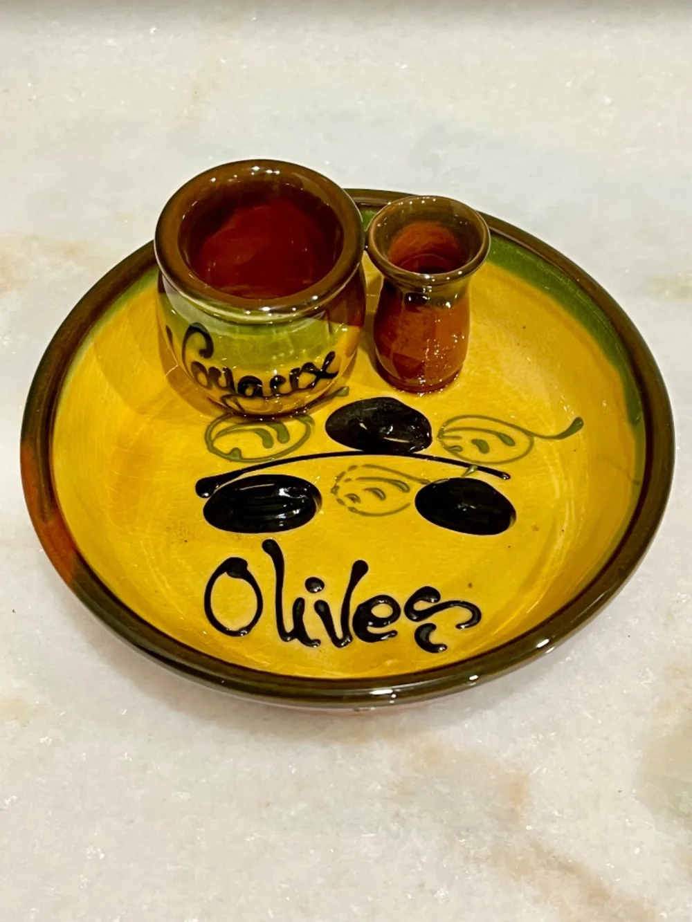 🎀 French Olive/Appetizer Serving Dish 🎀